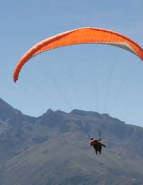 Paragliding in the Sacred Valley